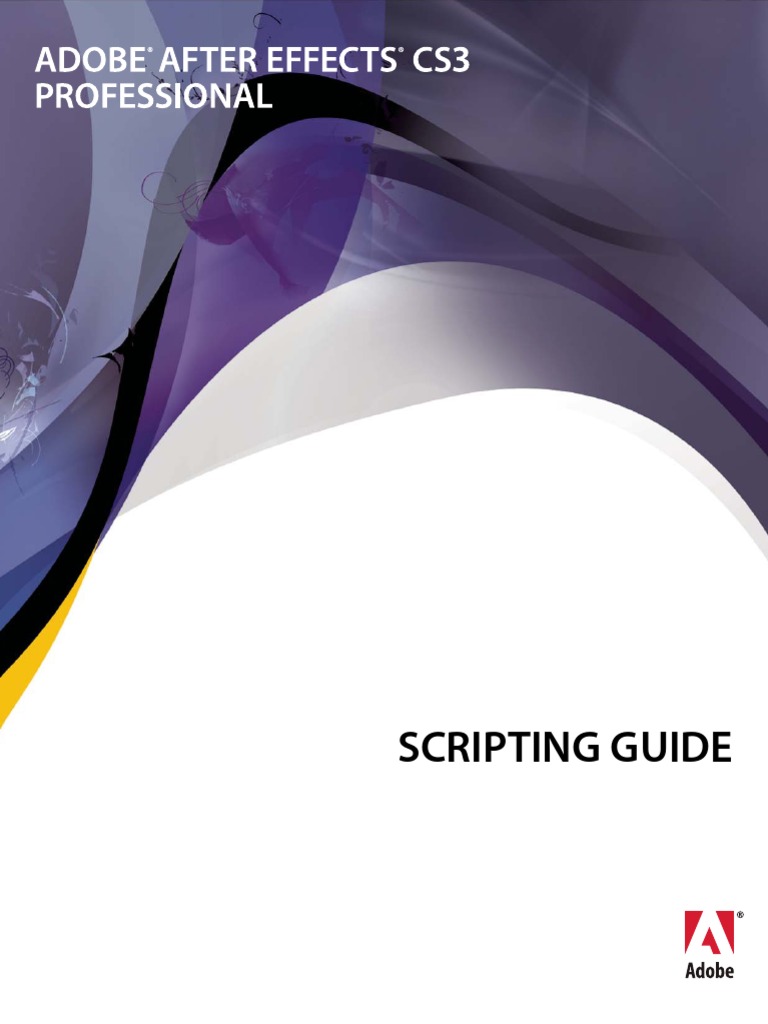 Adobe After Effects CS3 Professional - Scripting Guide | PDF