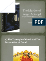 The Murder of Roger Ackroyd: Themes