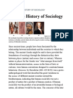Module 3 The History of Sociology
