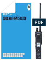 PMLN7153 A Enus ASTRO APX 1000 Series Digital Portable Radios Quick Reference Guide Model 3