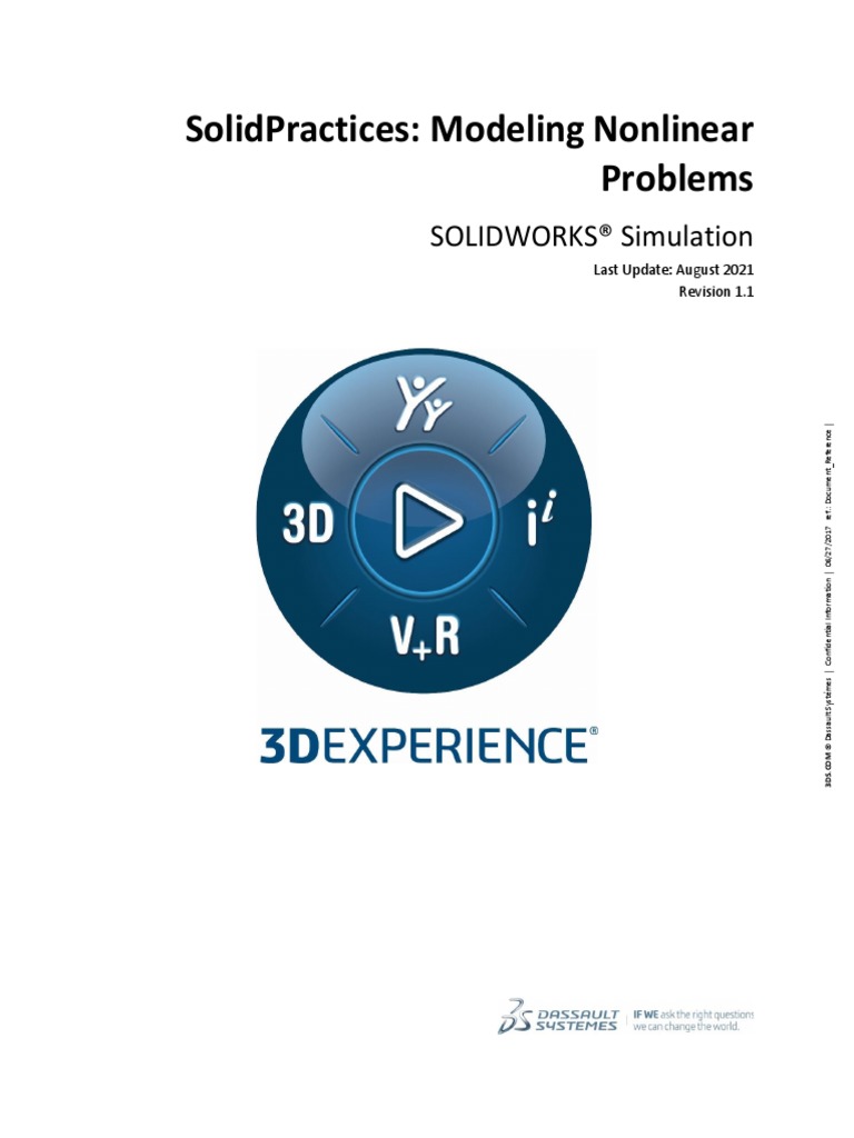 Solidpractices: Modeling Nonlinear Problems: Solidworks® Simulation ...