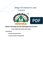 Online Hosuing Society ManagementSystem