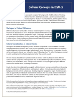 APA DSM Cultural Concepts in DSM 5