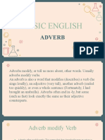 Basic English: Adverb