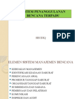 3. SISTEM PENANGGULANGAN BENCANA TERPADU