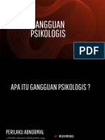 Gangguan Psikologis