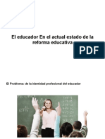 La Función del educador en la teoría de