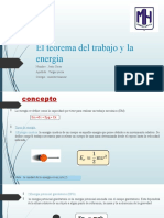 El Teorema Del Trabajo y La Energía