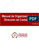 Manual de Organización Dirección de Contabilidad