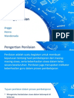 Kelompok 8 Tentang Penilaian