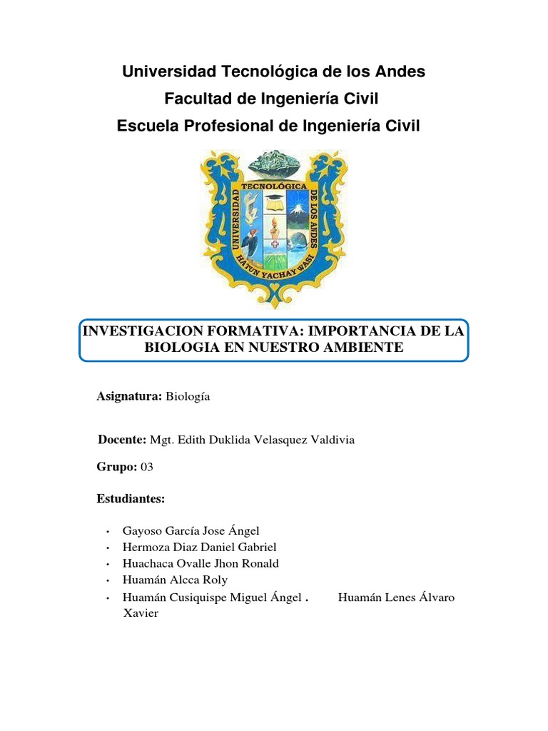 Informacion Bibliografia Importancia de Los Seres Vivos Aa PDF Organismos Vida