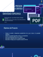 Calculo de La Presion y Temperatura Critica Basado en La Gravedad Especifica en Visual Basic 6.0