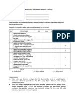 INSTRUMEN SELF ASSESSMENT RESIKO OF COVID