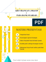 Pertemuan 13 (Kecurangan (Fraud) Pada Bank Syariah)