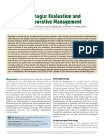 Dysphagia Evaluation and Collaborative Management