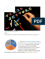 Appunti Lezione - Il Terzo Settore