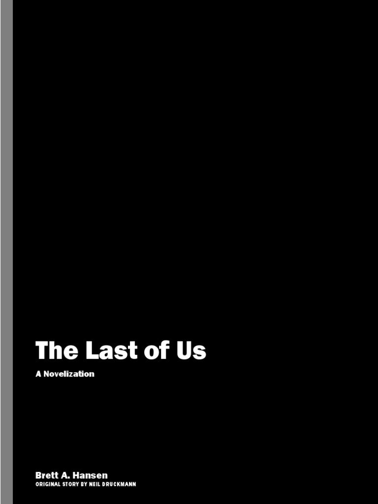 The Last of Us A Novelization PDF Image Scanner