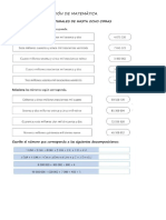 Matematicas Prueba