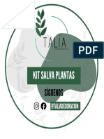 Kit Salva Plantas