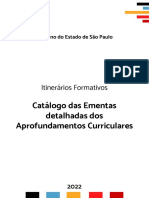 Catalogo Detalhado Dos Aprofundamentos Curriculares Final - 2022