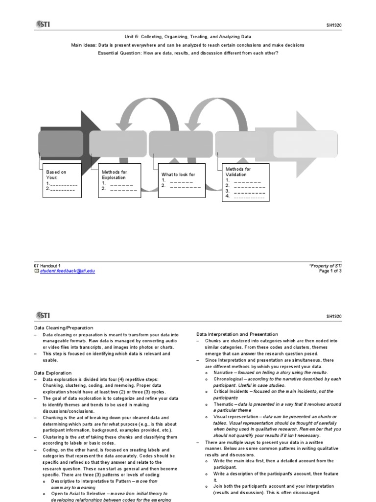 Last Handout 1 Research 1 | PDF | Validity (Statistics) | Qualitative ...