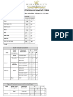 PFA Form and Criterion