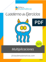 Fdm0009 Ejercicios Multiplicaciones Fichasdematematicas