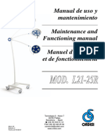 Ordisi L21-25R Manual - User MAnual - Spanish