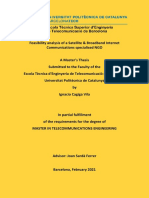 Feasibility analysis of a Satellite & Broadband Internet Communications specialised NGO