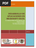 Download DESARROLLO DE APLICACIONES EN MICROSOFT EXCEL 12 CASOS PRCTICOS by cova5609 SN54725456 doc pdf