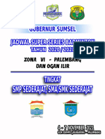 Jadwal Gubernur Super Series Badminton Tahun 2020-2021 ZONA VI