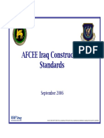 AFCEE Iraq Construction Standards Final-06SEP