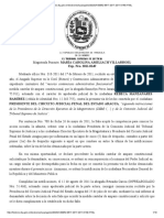 Sentencia Nº-952 Del 09-08-2017. Vias de Hecho y Exceso de La Actuciones de La Administración.