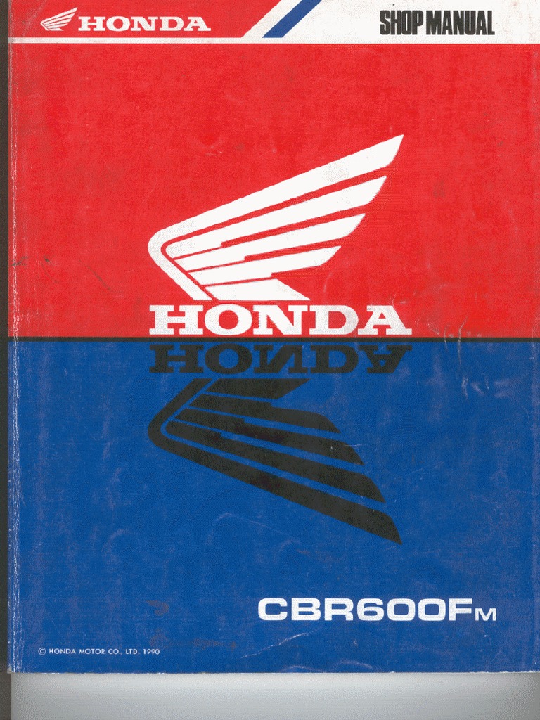 CBR600F '89-90 Service Manual | PDF