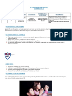 ACTIVIDAD DE APRENDIZAJE DEL 6 AL 10 DICIEMBRE