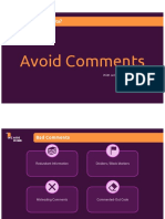 Slides Comments Formatting