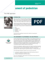 The Assessment of Pedestrian Slip Risk The HSE Approach