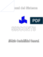Guía rápida para el módulo de contabilidad en Siscont 5