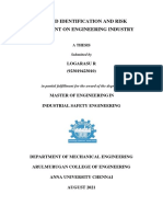 Hazard Identification and Risk Assessment On Engineering Industry