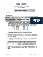 Finanzas Corporativas I - Eva