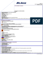 Butiraldehído: Ficha de Datos de Seguridad