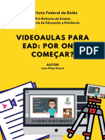 Videoaulas para EaD - Por Onde Começar