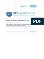 Evolução Da Alocação de Ativos Da Carteira HC Investimentos - v.2003