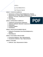 PNF Matematicas