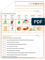 Short Stories Santas Little Helper Worksheet