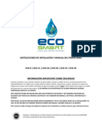 ECO 8-ECO 36 Spanish Manual