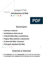 HTML Introduzione