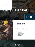 CAD, CAM e CAE: Ferramentas de Engenharia