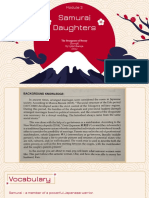 Module 3 - Samurai Daughters