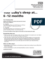 Your Baby's Sleep At... 6 - 12 Months